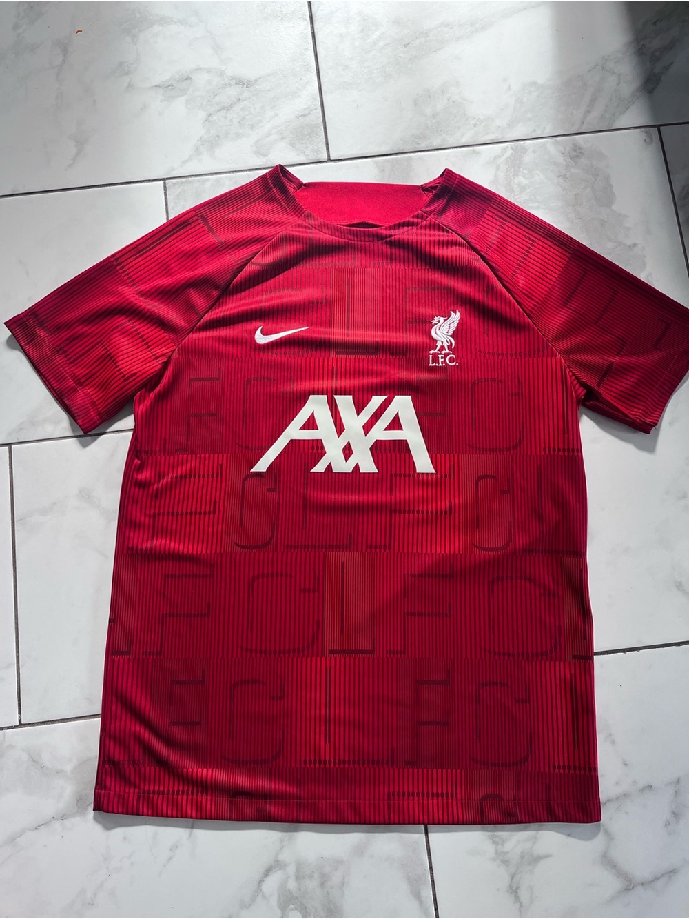 Nike Liverpool Football Club Dri-Fit Academy Pro Pre-Match Shirt Red 2023-2024 L - Picture 1 of 5